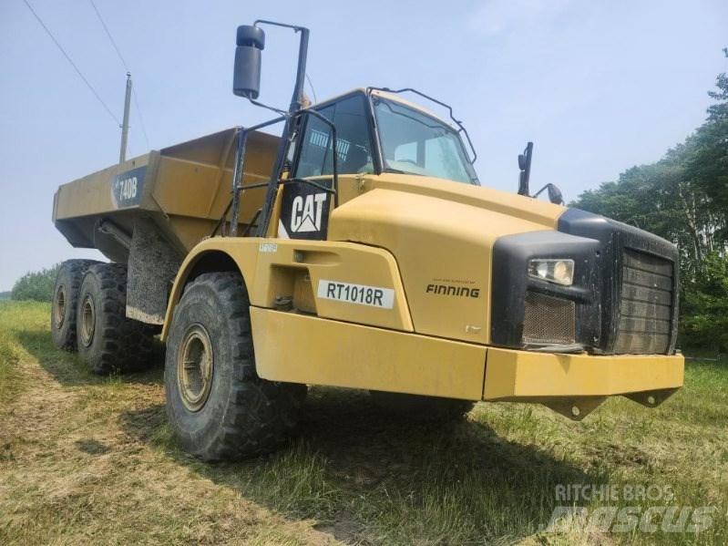 CAT 740 B Csuklósdömperek