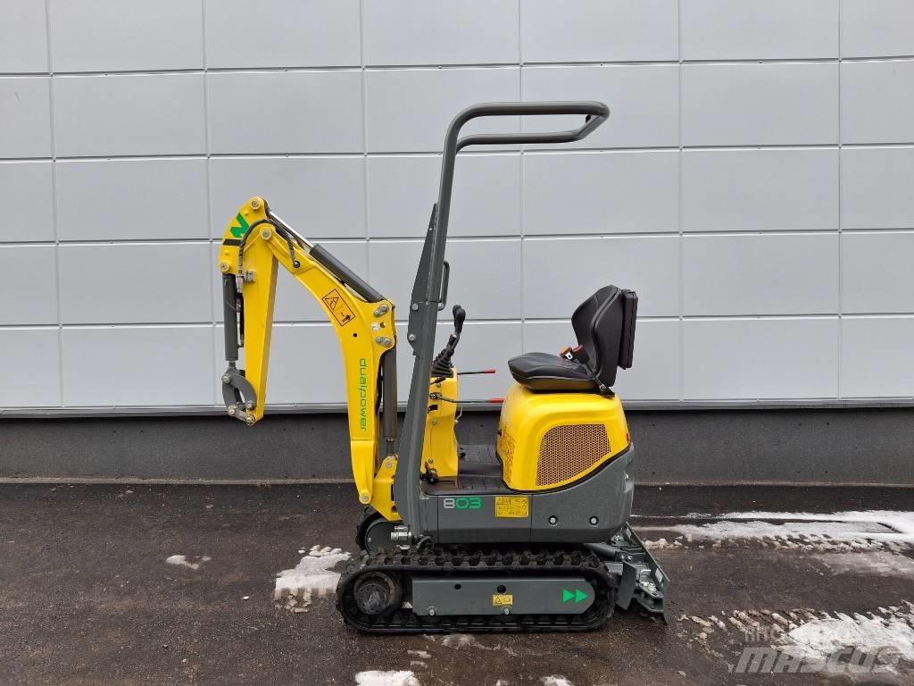 Wacker Neuson 803 Mini kotrók < 7t