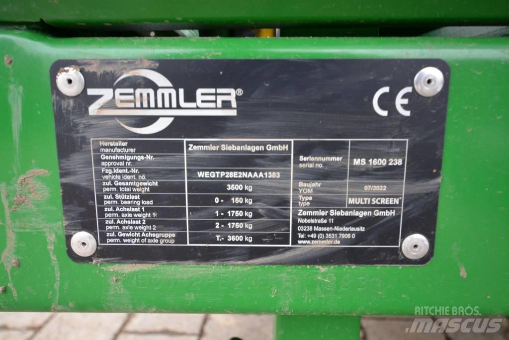Zemmler MS 1600 Mobil szűrők