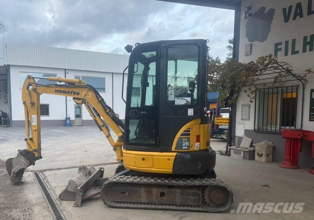 Komatsu PC 27 Mini kotrók < 7t