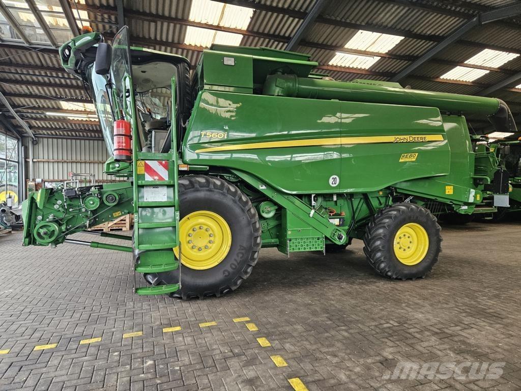 John Deere T560 i Kombájnok