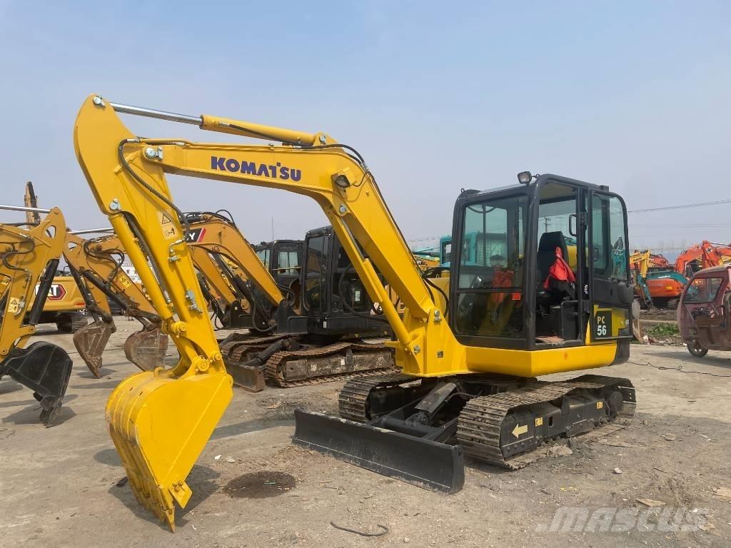 Komatsu PC 56 Mini kotrók < 7t