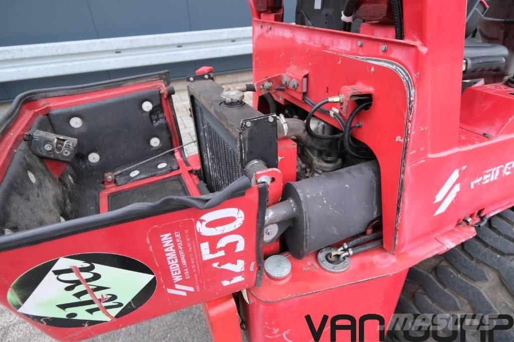 Weidemann 1250 Gumikerekes homlokrakodók