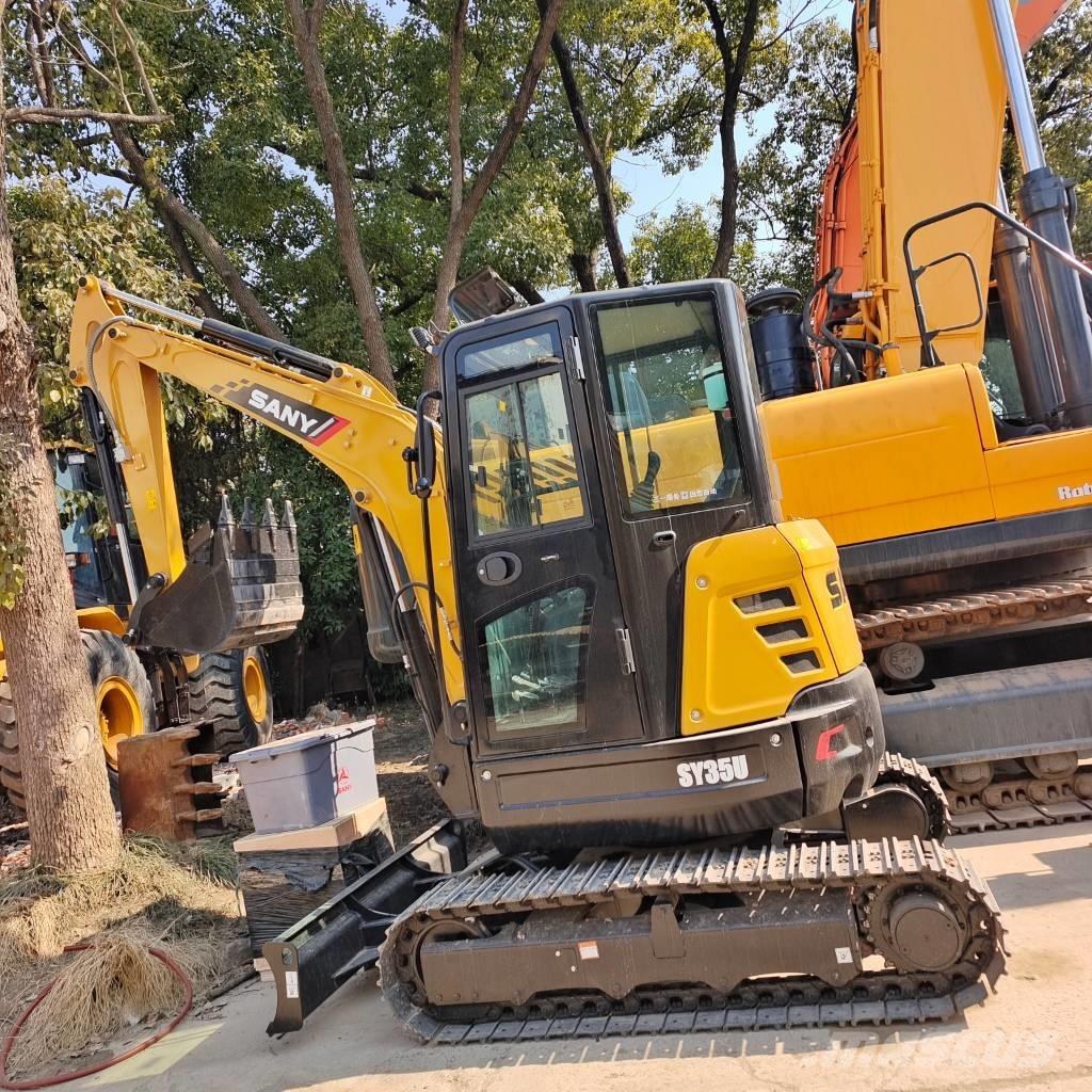 Sany SY 35 U Mini kotrók < 7t
