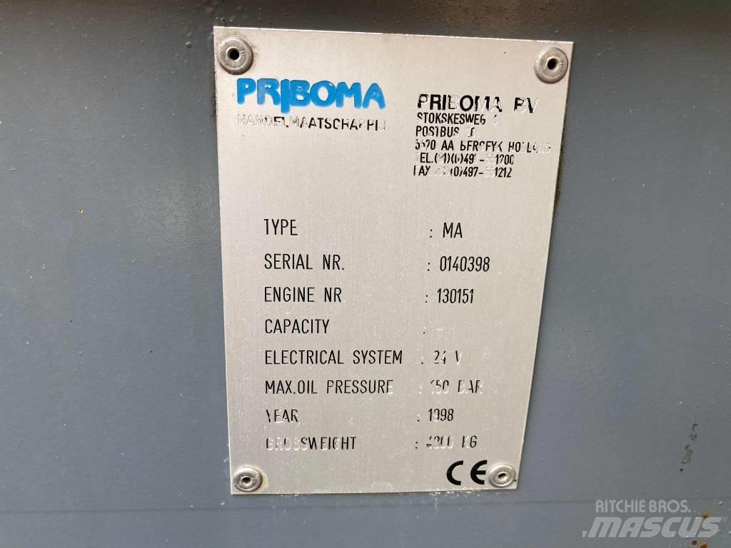  Priboma MA Beton terítőgépek