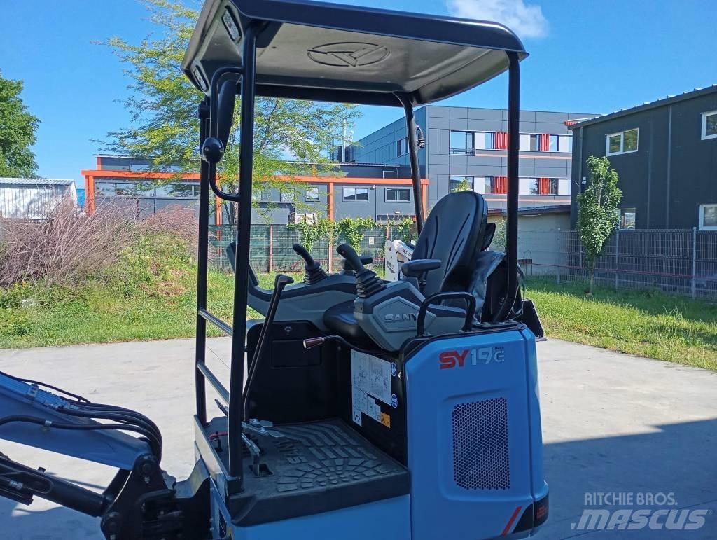 Sany SY 19 E Mini kotrók < 7t