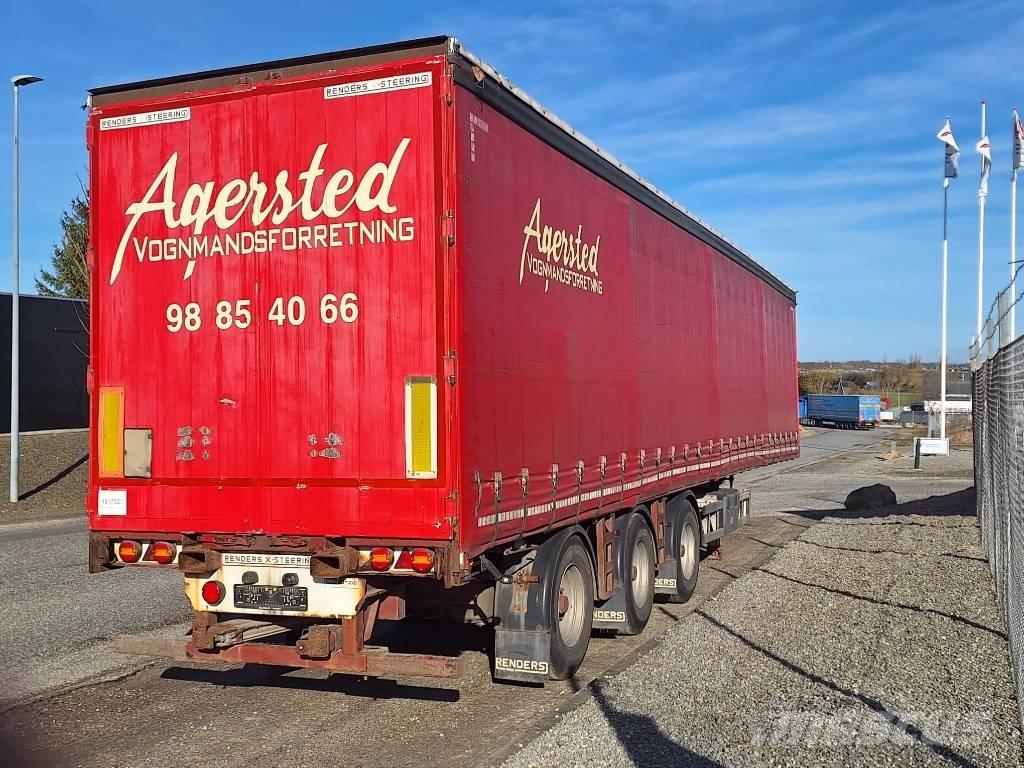 Renders ROC 18.24 Elhúzható ponyvás félpótkocsik