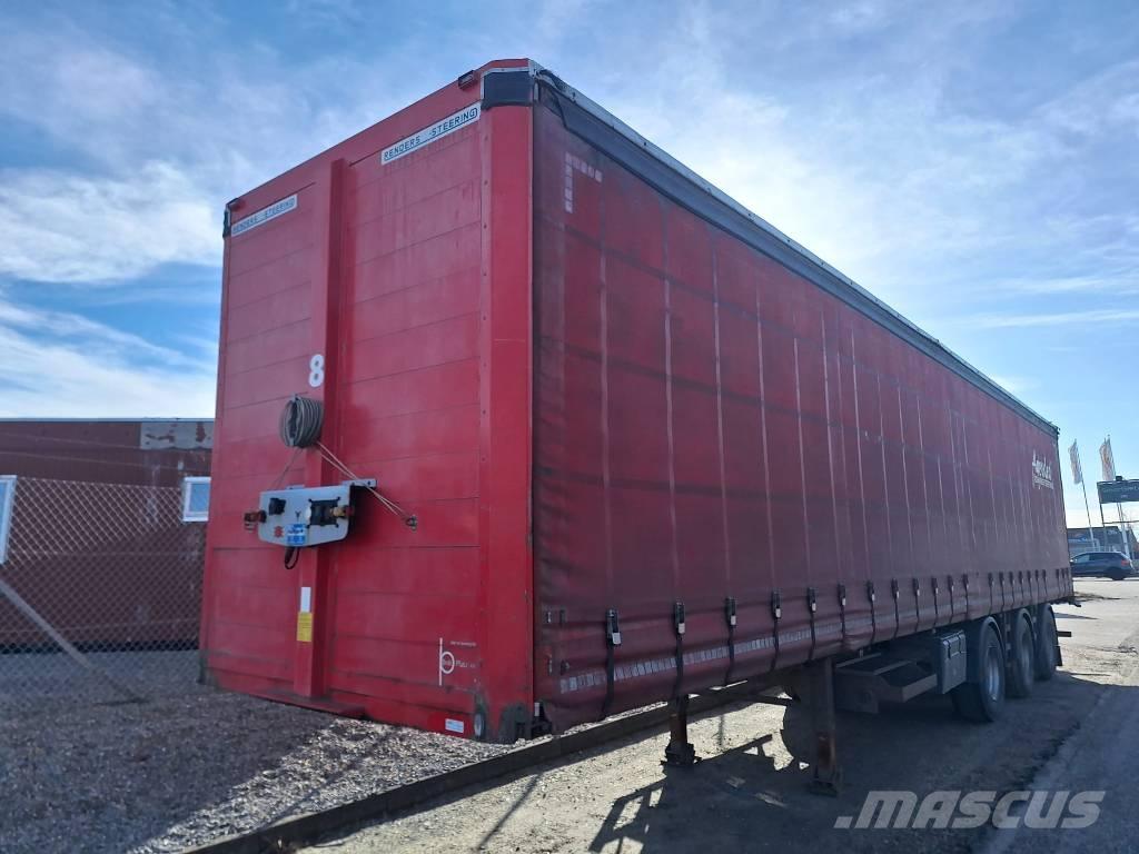 Renders ROC 18.24 Elhúzható ponyvás félpótkocsik