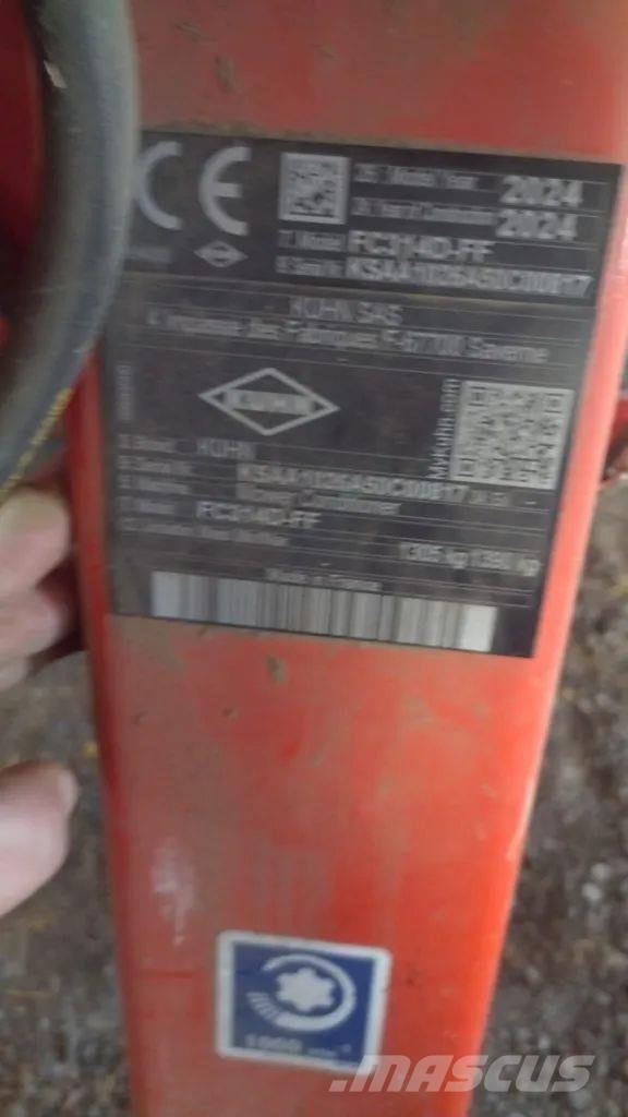 Kuhn FC 314 D FF Vontatott pázsitnyírók