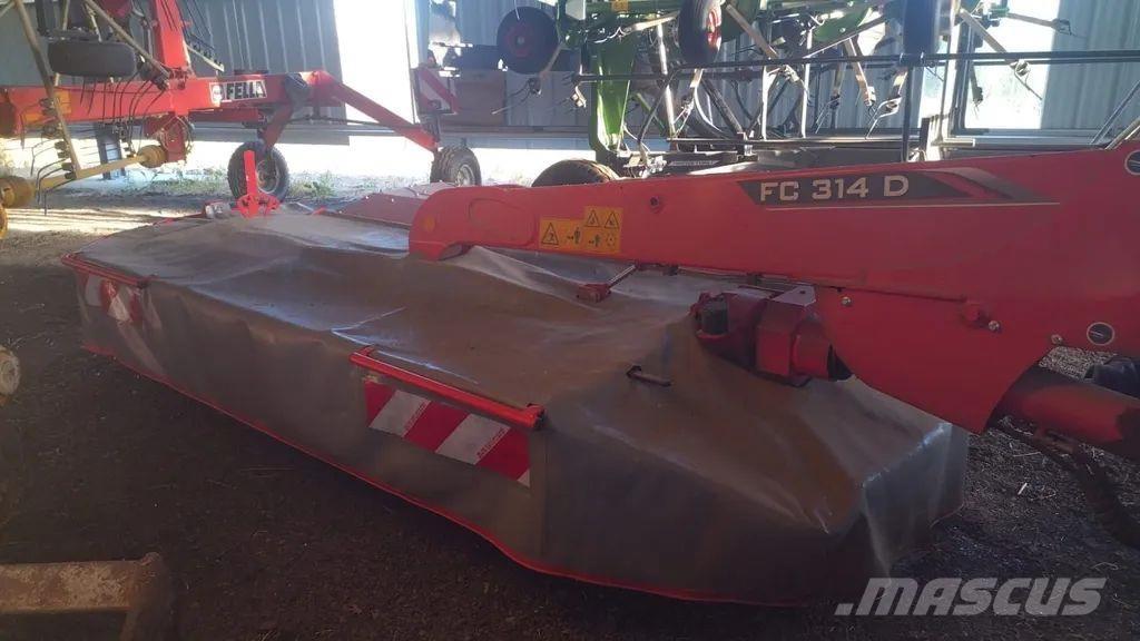 Kuhn FC 314 D FF Vontatott pázsitnyírók