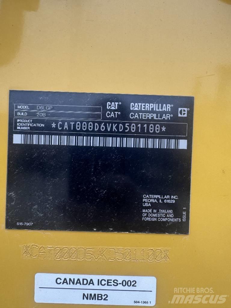 CAT D6 LGP lánctalpas dózerek