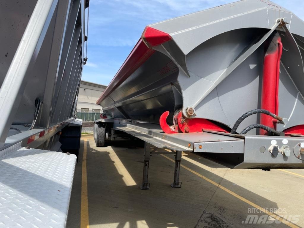  OSW 4 Axle Side Dump Billenő pótkocsik