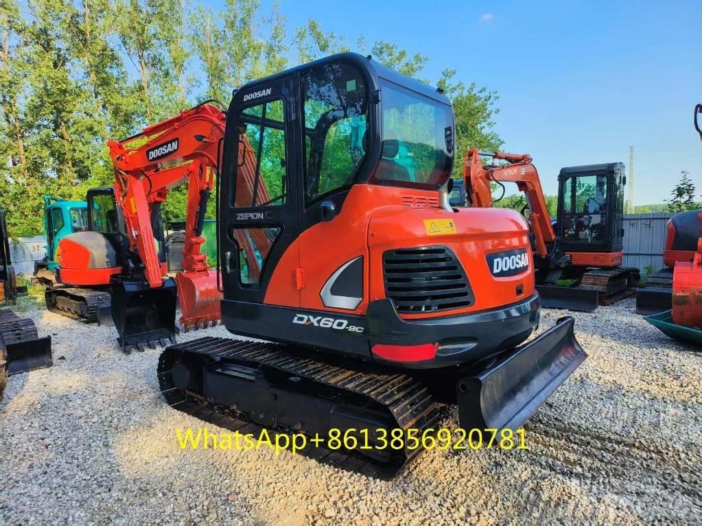 Doosan DX 60 Mini kotrók < 7t