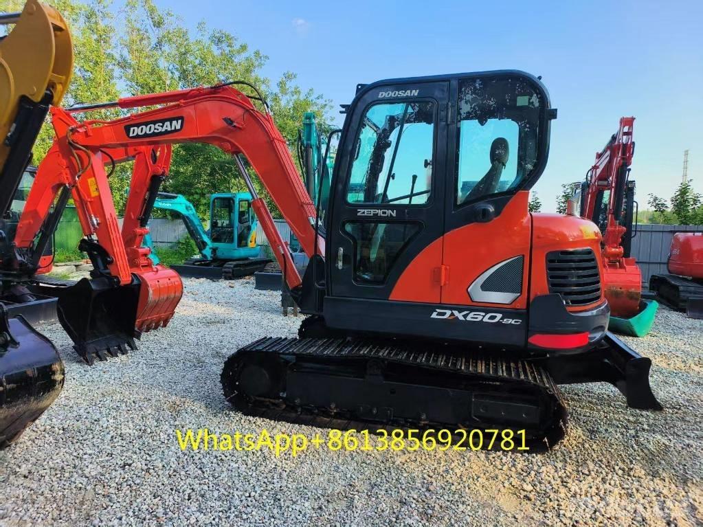 Doosan DX 60 Mini kotrók < 7t