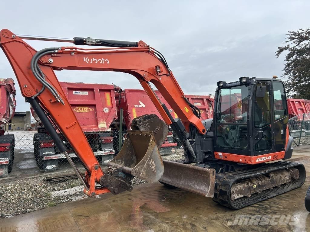 Kubota KX 080-4 Közepes (midi) kotrók 7 t - 12 t