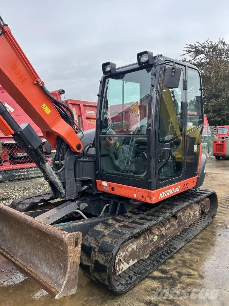 Kubota KX 080-4 Közepes (midi) kotrók 7 t - 12 t