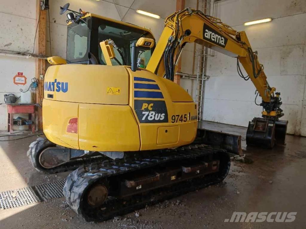 Komatsu PC78US-10 Közepes (midi) kotrók 7 t - 12 t