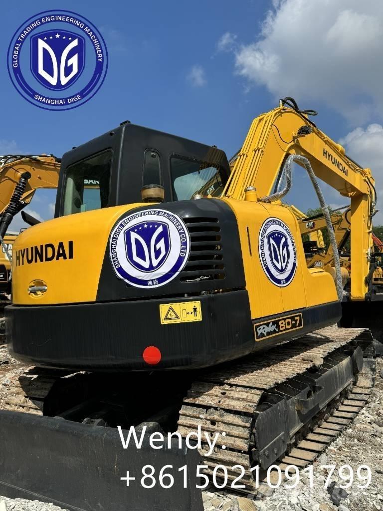 Hyundai 80-7 Lánctalpas kotrók