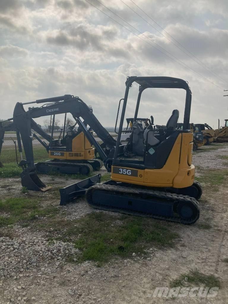 John Deere 35 G Lánctalpas kotrók
