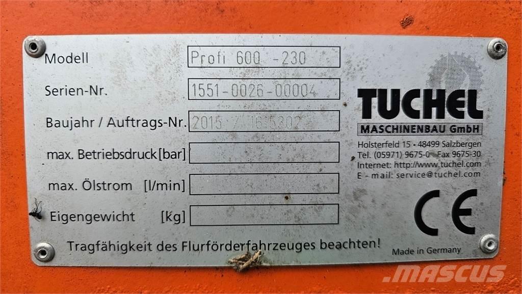 Tuchel Profi 230 Úttakarító gépek