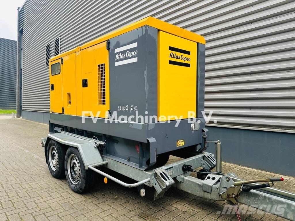 Atlas Copco QAS 80 Dízel áramfejlesztők