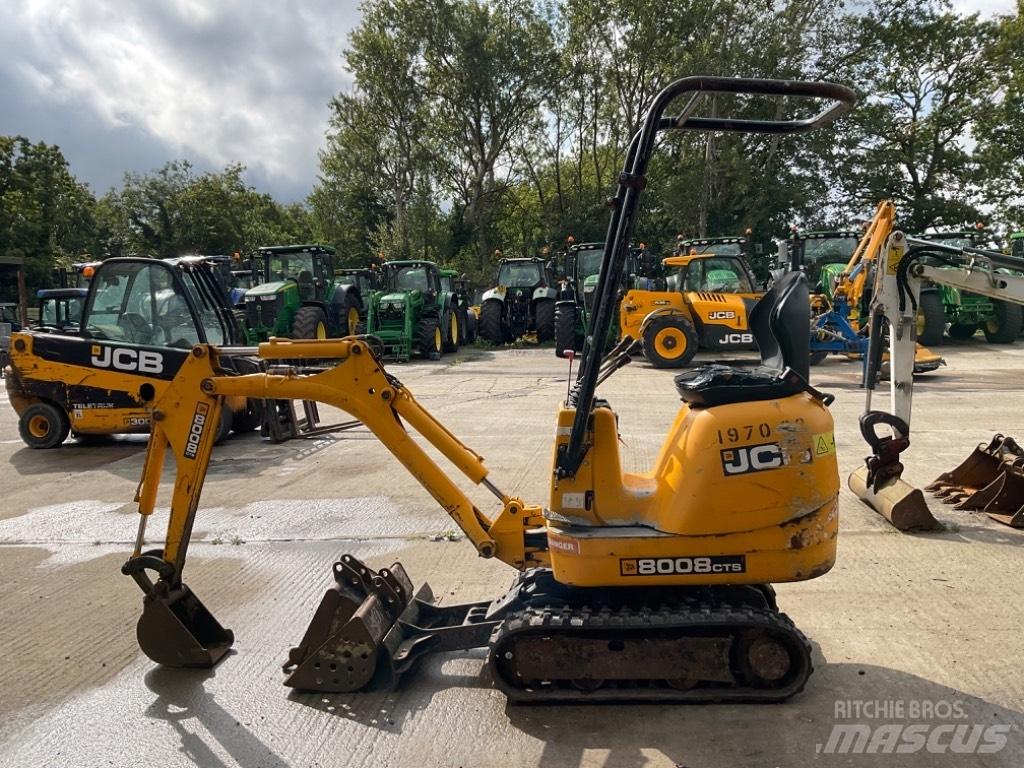 JCB 8008 CTS Mini kotrók < 7t