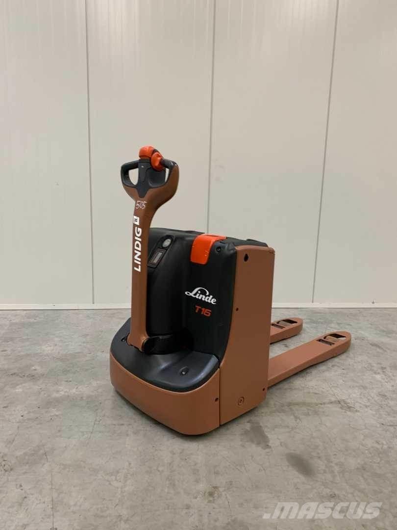 Linde T16 Gyalogkíséretű targonca