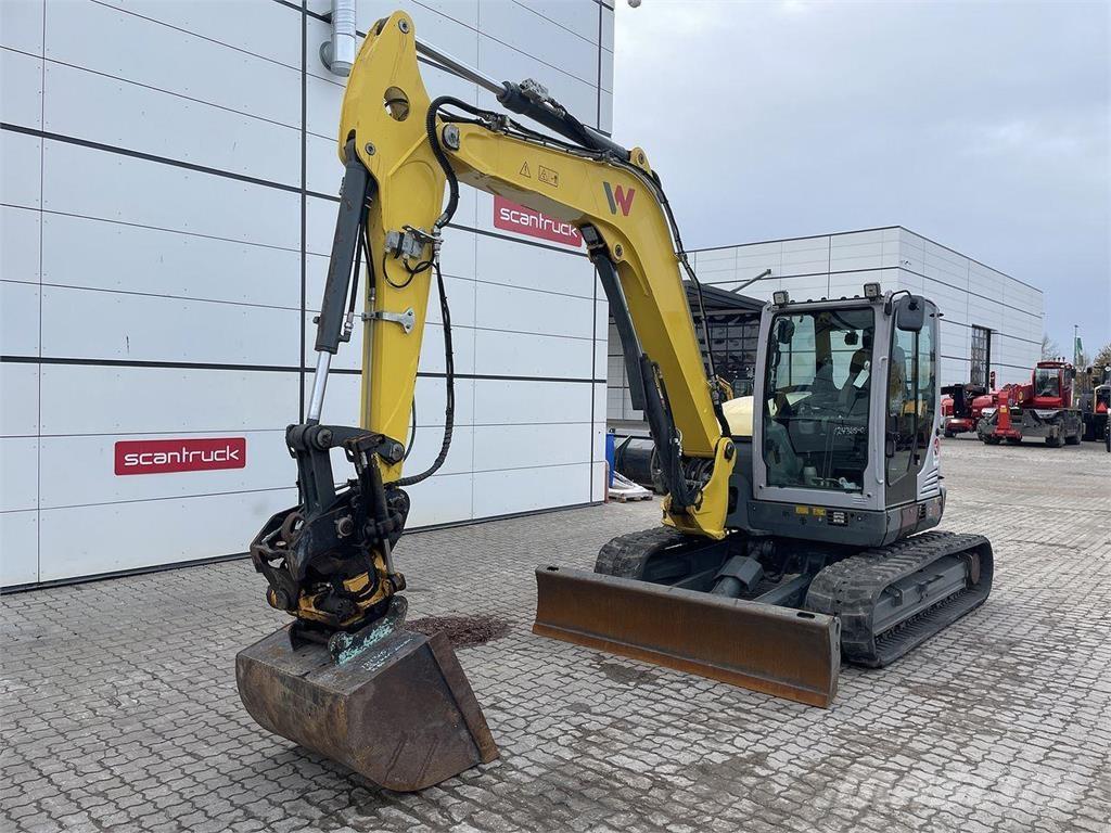 Wacker Neuson EZ80 Gumikerekes kotrók