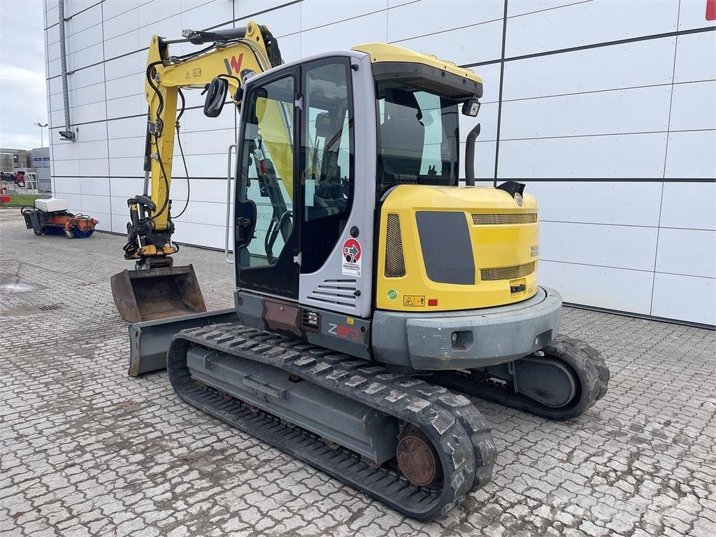 Wacker Neuson EZ80 Gumikerekes kotrók