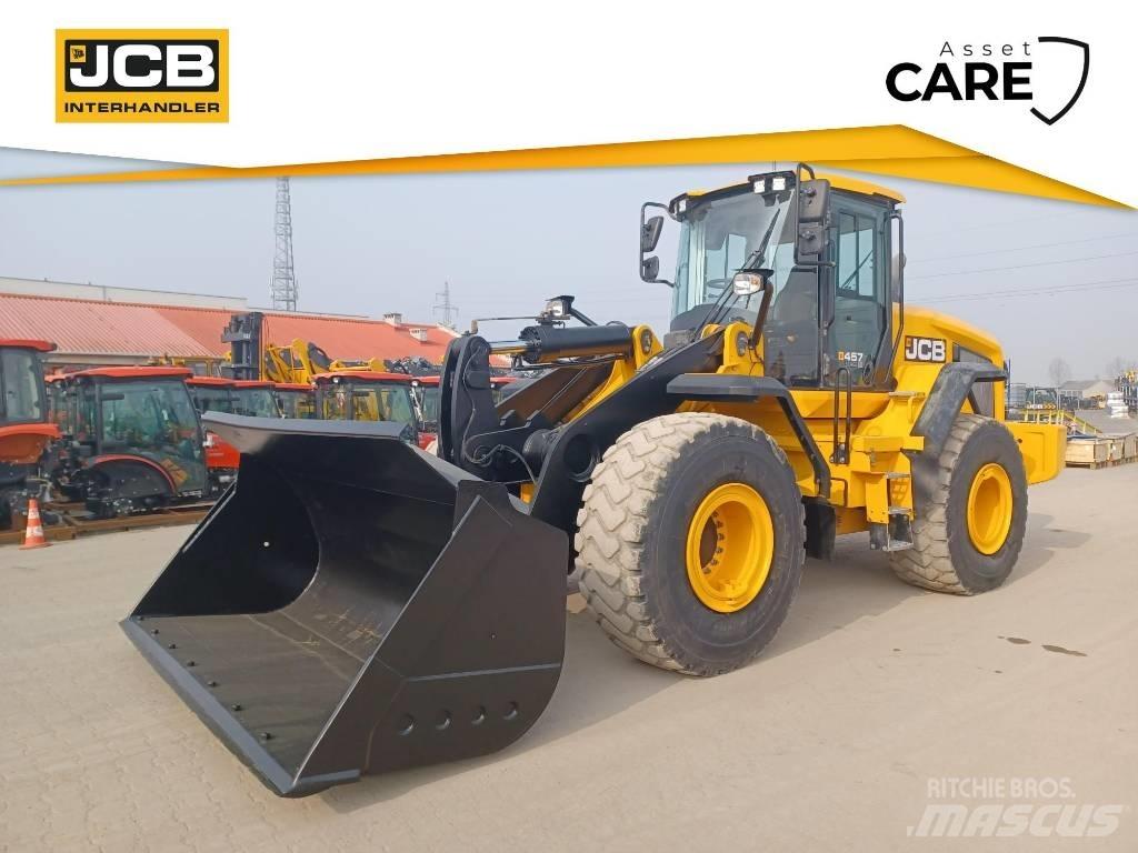 JCB 457 ZX Gumikerekes homlokrakodók