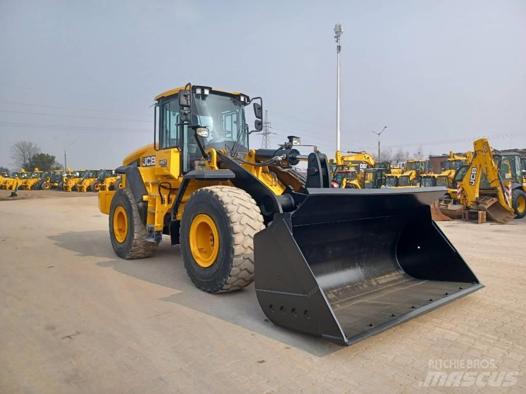 JCB 457 ZX Gumikerekes homlokrakodók