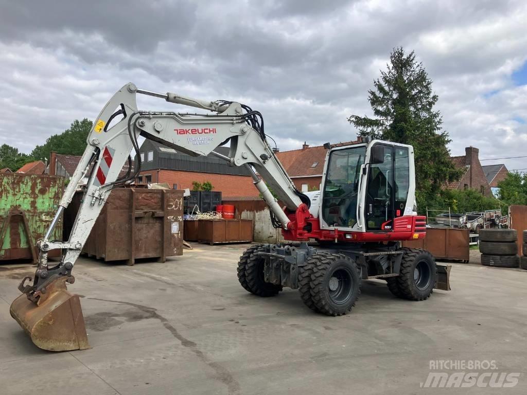 Takeuchi TB 295 W Gumikerekes kotrók