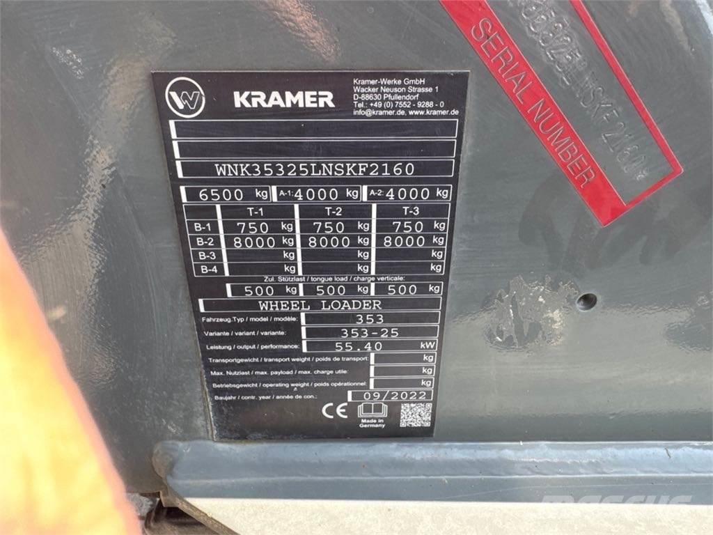Kramer 5095 Gumikerekes homlokrakodók