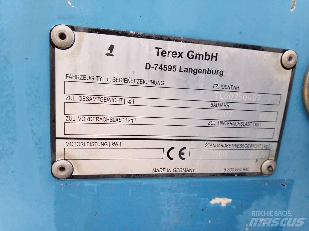 Terex TC35 Mini kotrók < 7t