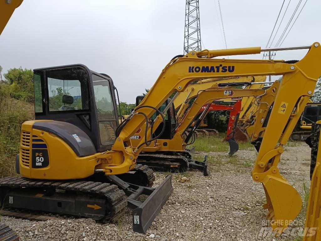 Komatsu PC 50 MR-2 Mini kotrók < 7t