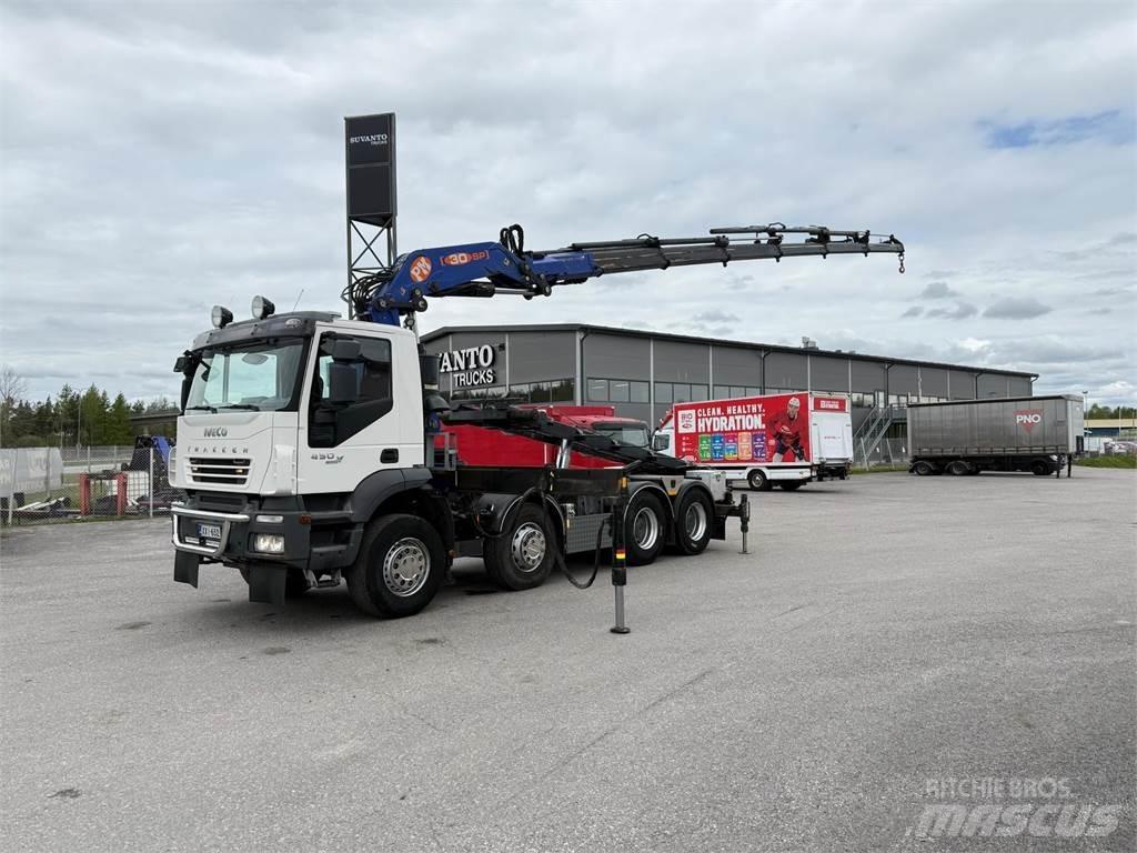 Iveco 410T45 8x4 Darus teherautók