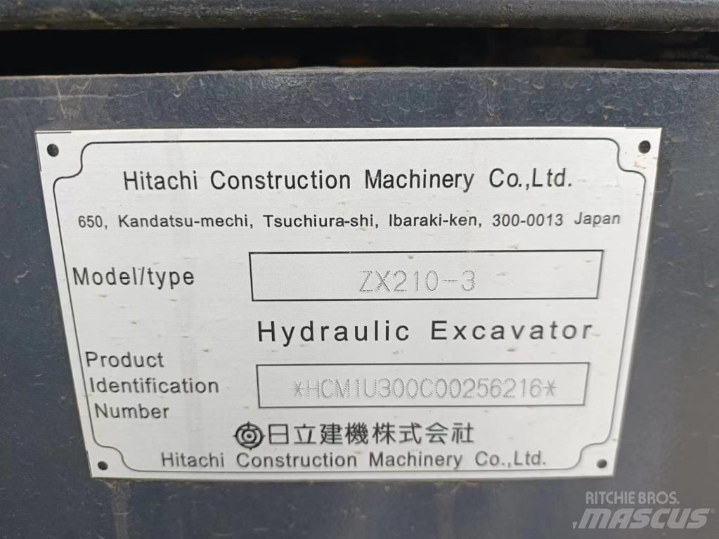 Hitachi ZX210 Lánctalpas kotrók