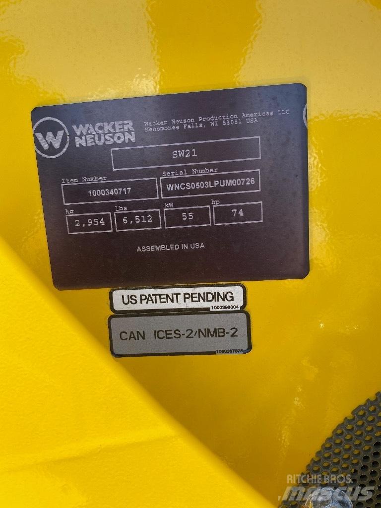 Wacker Neuson sw21 Kompaktrakodók