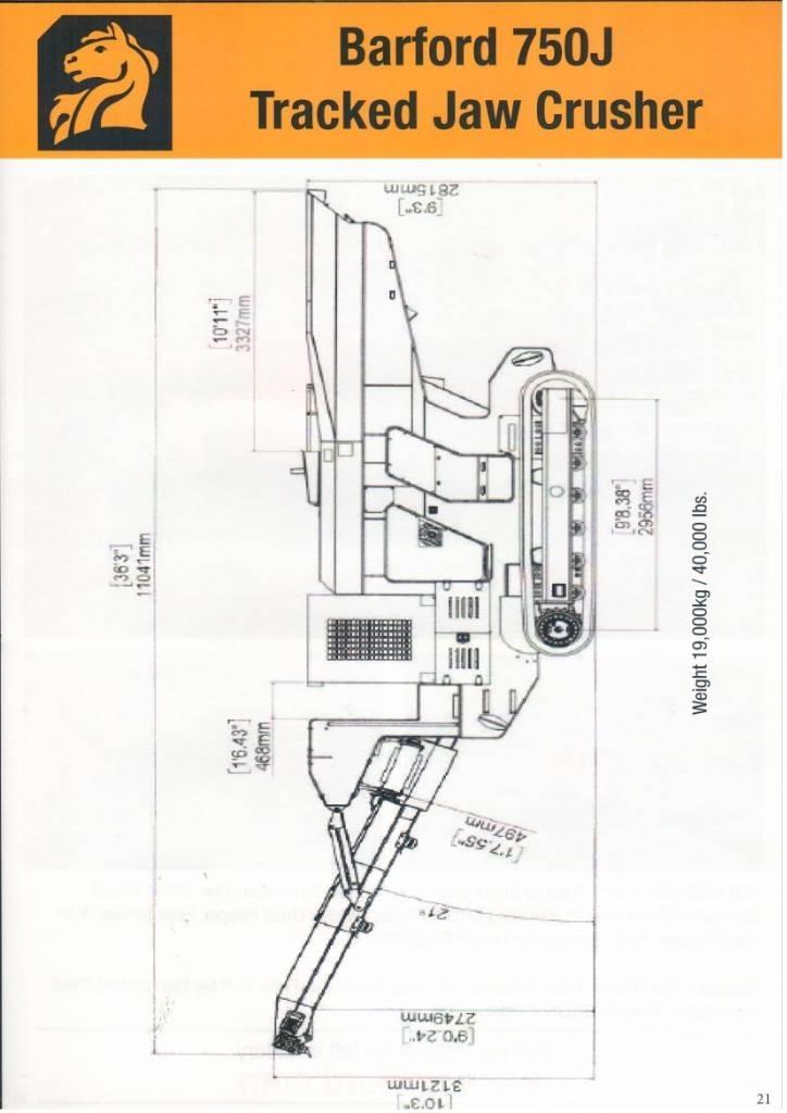 Barford 750J Osztályozó berendezések