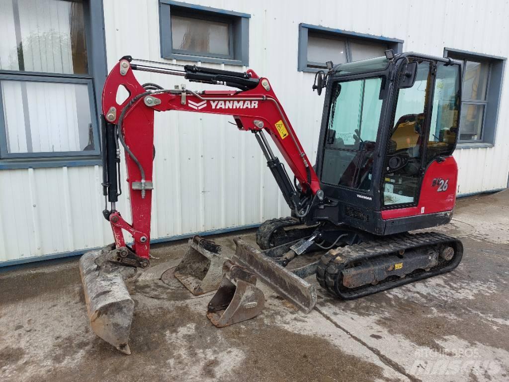 Yanmar SV26 Mini kotrók < 7t