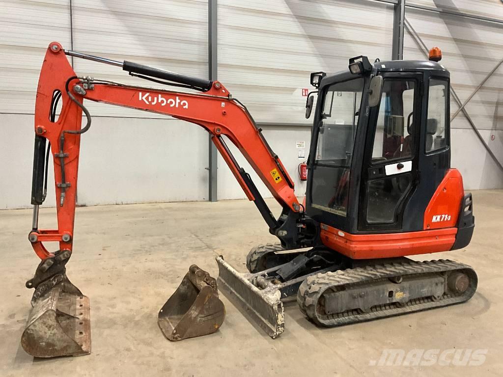 Kubota KX 71-3 Mini kotrók < 7t