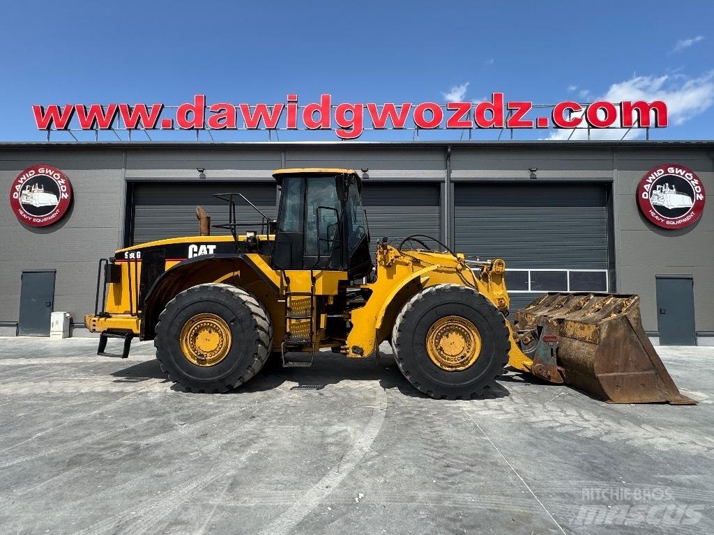 CAT 980 G II Gumikerekes homlokrakodók