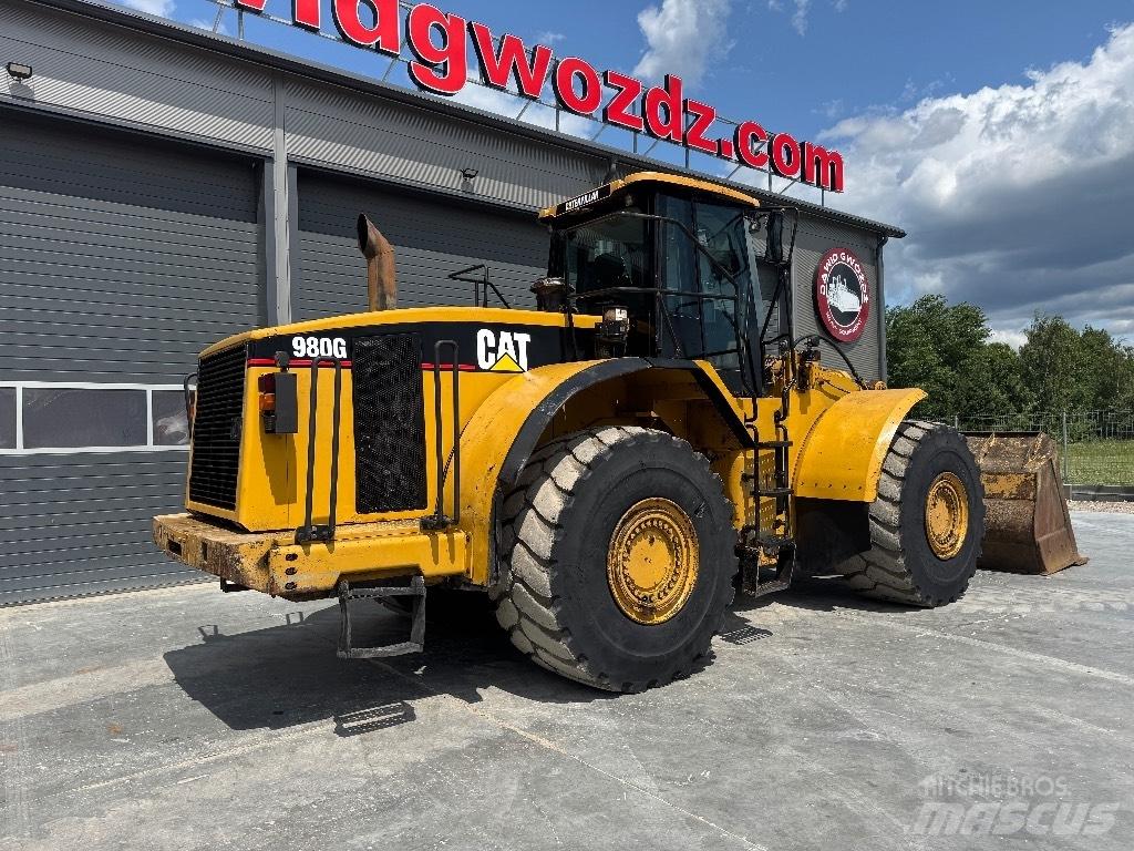 CAT 980 G II Gumikerekes homlokrakodók