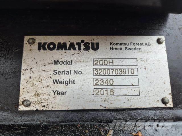 Komatsu 901 XC Betakarítók