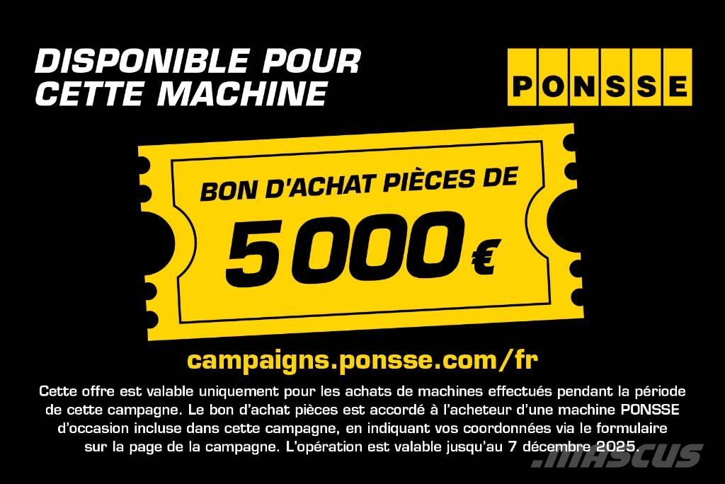 Ponsse Ergo 8W Betakarítók