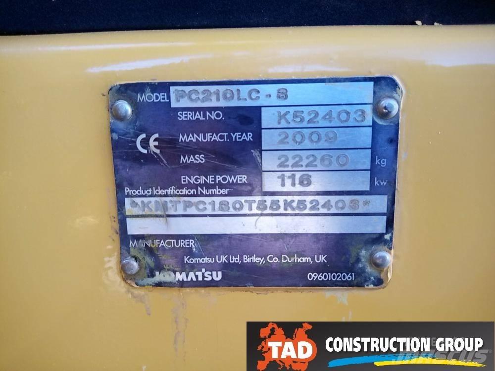 Komatsu PC210LC-8 Lánctalpas kotrók