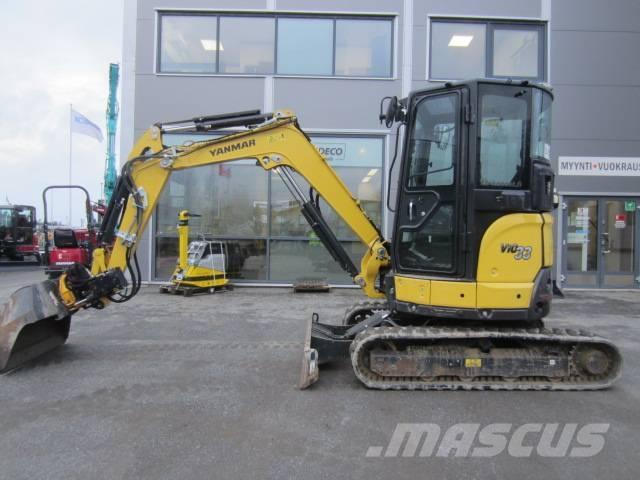 Yanmar Vio 33-6 Mini kotrók < 7t