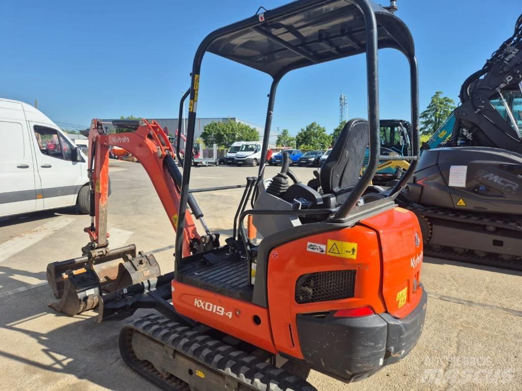 Kubota KX 019-4 Mini kotrók < 7t