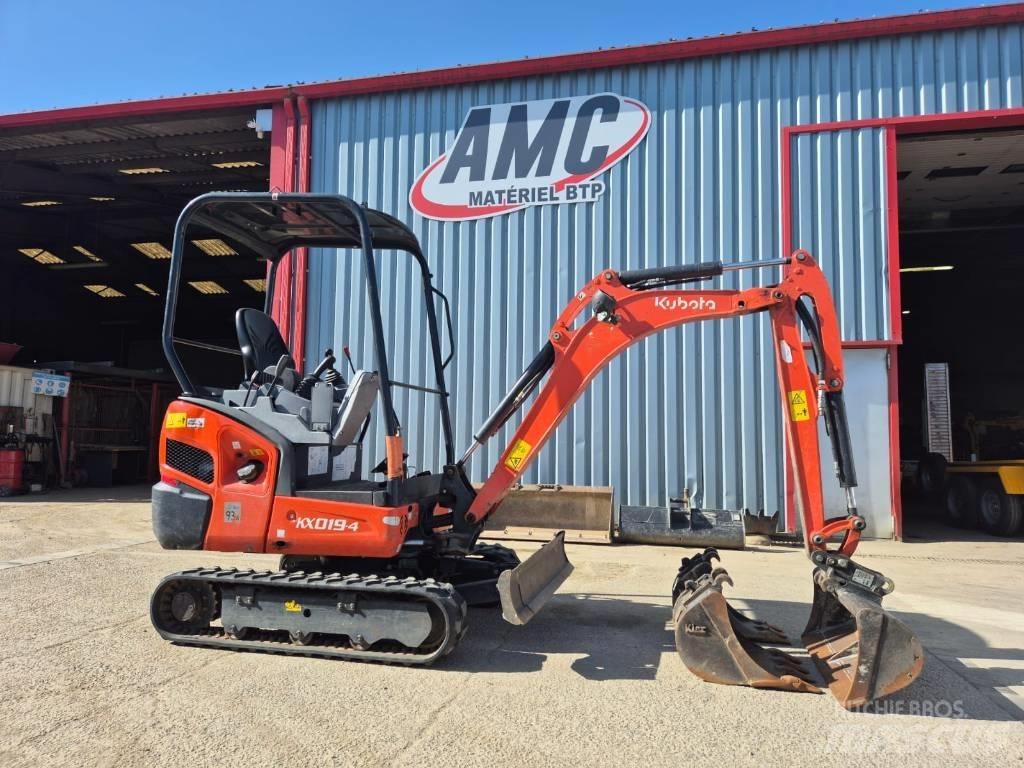 Kubota KX 019-4 Mini kotrók < 7t