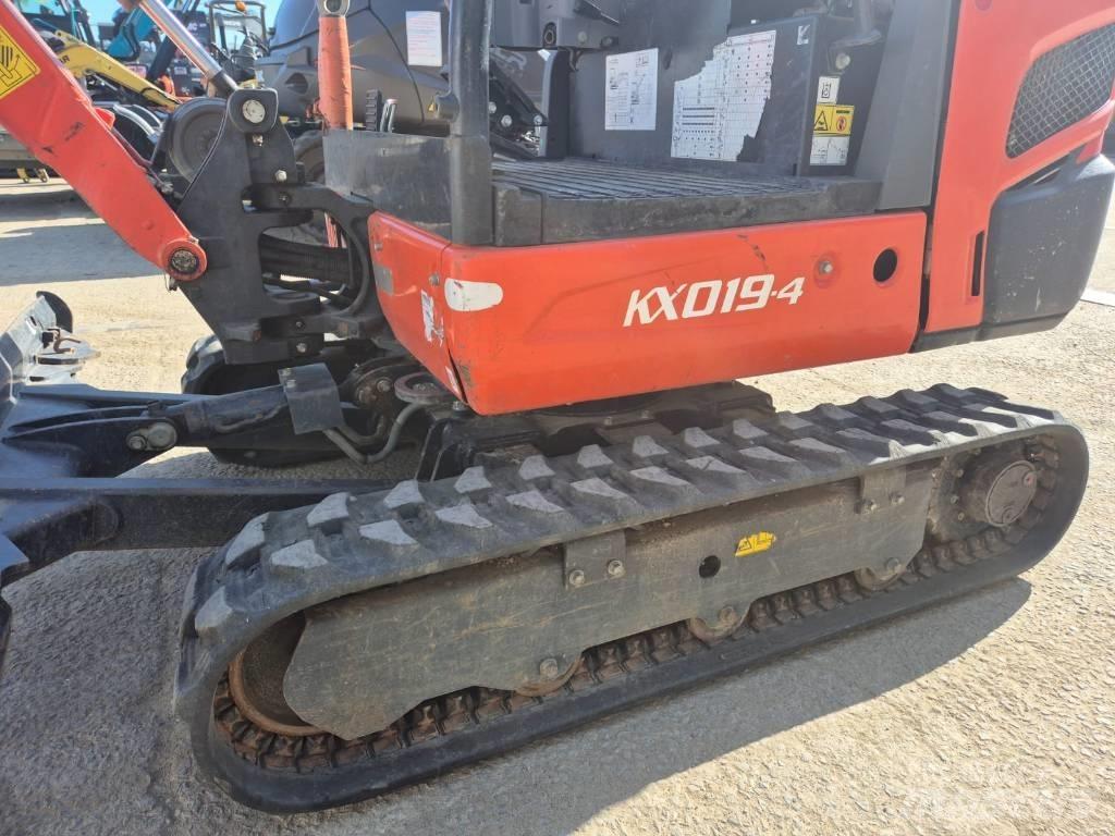 Kubota KX 019-4 Mini kotrók < 7t